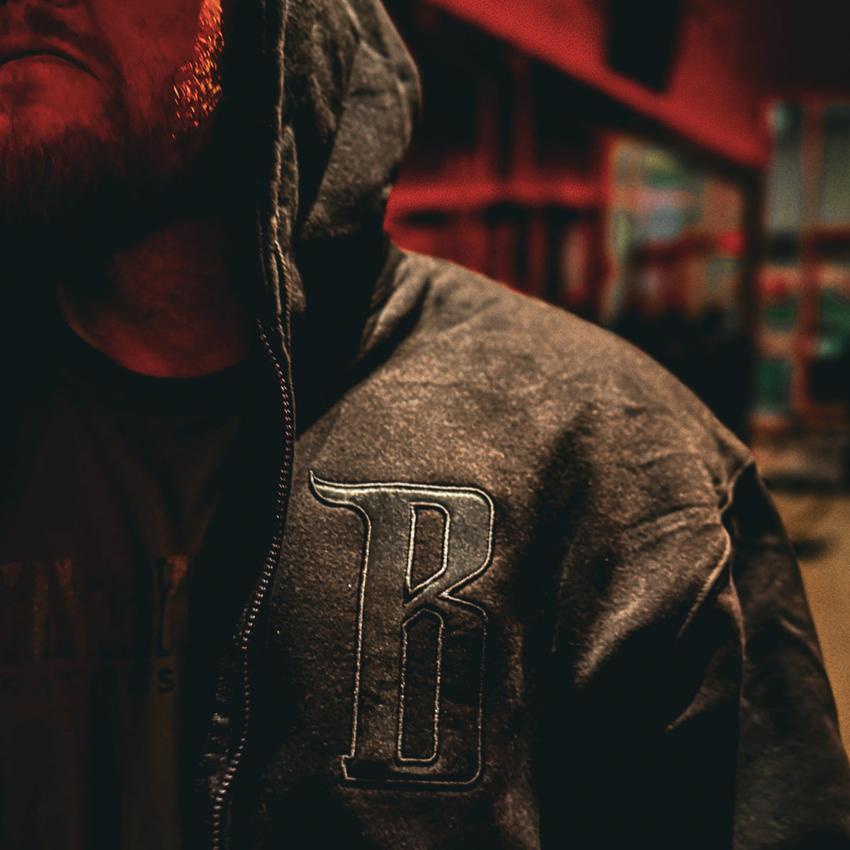 Heavy Strife American-made heavyweight zipper hoodie
